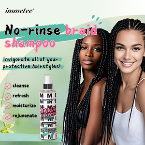<span class=keywords><strong>Champú</strong></span> para Trenzas de Marca Privada Personalizado, Hidratante y Refrescante, <span class=keywords><strong>Champú</strong></span> Sin Enjuague para Trenzas, Locs y Twists - Product Image 4