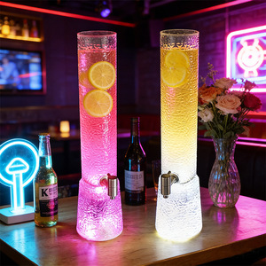 Distributeur de bière éclairé par LED, 3L, avec prise ronde, pour bar, fête, distributeurs de boissons - Product Image 4