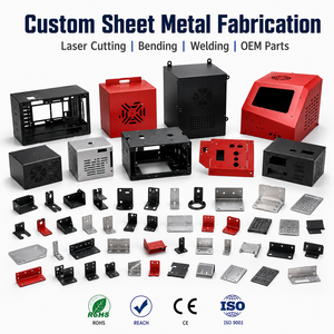 Servicio de Corte Láser CNC 24/7, Prototipado Rápido, Precio de Fábrica ISO9001, Corte por Chorro de Agua, Productos de Chapa Metálica - Product Image 1
