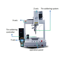 Machine à souder automatique de bureau à haute efficacité, prix d'usine, robot d'assemblage de circuits imprimés, alimentateur certifié CE, nouveau moteur servo, 1 an de garantie