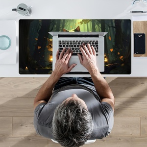 Alfombrilla de Ratón de Goma Impermeable de Anime Japonés Personalizable en Todos los Tamaños, Alfombrilla de Ratón para Juegos de Computadora, Borde Reforzado, Alfombrilla para Teclado - Product Image 4