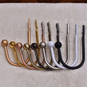 Ferramenta vendita diretta dalla fabbrica Design moderno piccolo gancio a testa <span class=keywords><strong>per</strong></span> tenda Tieback in lega di alluminio gancio da parete in metallo - Product Image 5