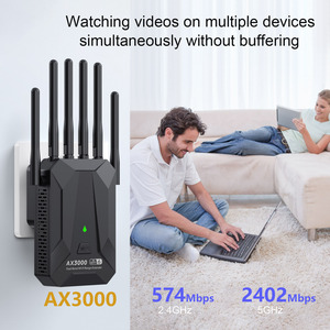 Amplificador de <span class=keywords><strong>señal</strong></span> repetidor inalámbrico AX3000M <span class=keywords><strong>WIFI</strong></span> 6 5G expansor de doble banda puerto de red Gigabit enrutador amplificador de <span class=keywords><strong>señal</strong></span> <span class=keywords><strong>WiFi</strong></span> - Product Image 5