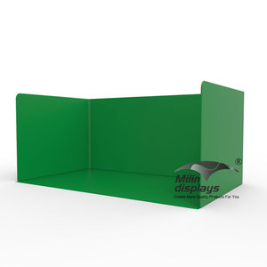 <span class=keywords><strong>Studio</strong></span> photo personnalisé en forme de U avec écran vert pour vidéo et support de fond chromakey - Product Image 2