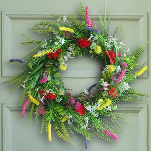 <span class=keywords><strong>Couronne</strong></span> en plastique décorative extérieure <span class=keywords><strong>de</strong></span> haute qualité 35/40/45/50cm utilisée <span class=keywords><strong>pour</strong></span> Noë<span class=keywords><strong>l</strong></span> et d'autres activités - Product Image 4