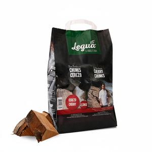 Legua - Morceaux de bois de cerisier de haute qualité pour une saveur de fumée naturelle sur votre barbecue, en provenance d'Espagne - Product Image 2