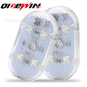 Auto Interior Touch <b>Ambient</b> Light 5V USB Magnetic Velcro Mount LED Reading Light For <b>Car</b> Truck Interior <b>Lighting</b> - Product Image 2