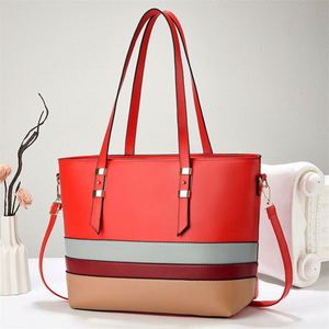New Large Capacity Leather Tote Bags Daily Outdoor Travel Shopping Totes Women's PU Handbag - Product Image 4