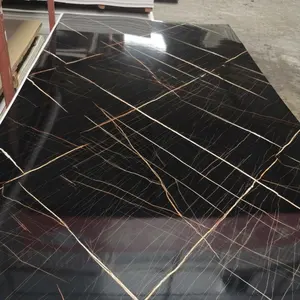 High Glossy PVC Marble Sheet 3D Printed UV Wall Panel