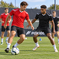 Tenues d'entraînement de football personnalisées multicolores, séchage rapide, respirantes, anti-humidité, transfert thermique, vêtements d'équipe personnalisés, Royaume-Uni