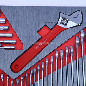 Conjunto de Ferramentas para Mecânico, Armário de Ferramentas para Garagem com Ferramentas Manuais, Armário de Ferramentas Profissional com 7 Gavetas, Conjunto de Ferramentas CRV para Reparos Automotivos - Product Image 5