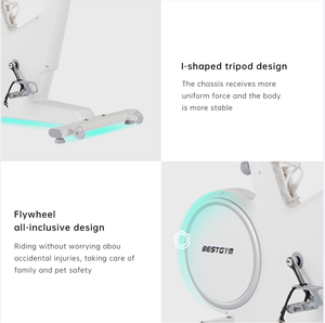 गर्म नए आगमन स्मार्ट मोटर चालित चुंबकीय समायोज्य प्रतिरोध शरीर सौंदर्य एरोबिक स्वास्थ्य व्यायाम बाइक स्पोर्ट्स जिम बाइक - Product Image 6