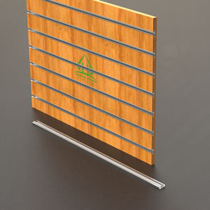 Desain baru Slatwall aksesoris Slot profil saluran aluminium - Product Image 3