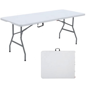 Robuster klappbarer Steht isch aus Kunststoff Klappbarer Hoch tisch für Cocktail partys im Freien und bei Veranstaltungen - Product Image 1