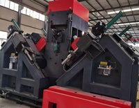 Línea de Perforación y Marcado Angular CNC de Alta Velocidad a Precio Económico con Caja de Cambios, Motor PLC y Rodamientos