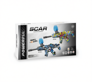 Pistolet à gel électrique SCAR 7.2V, jouet d'extérieur pour enfants de 8 à 13 ans, unisexe, en plastique ABS - Product Image 1