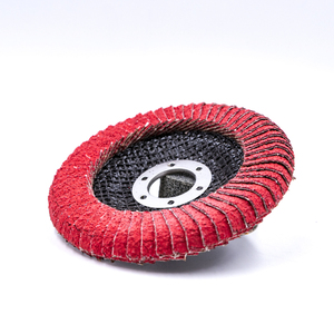 Disco abrasivo de cerámica curvada de 4,5 pulgadas para pulir y pulir metales Soporte OEM personalizado - Product Image 5