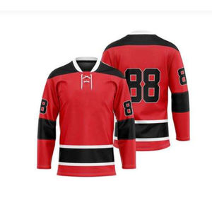2025 Hot Sale Gratis Ontwerp Polyester Oversized Mesh Hockey Shirts - Product Image 3
