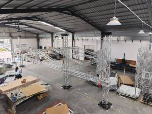 Structure en aluminium portable ESI pour un montage et un <span class=keywords><strong>transport</strong></span> faciles pour les charpentes de toit - Product Image 6