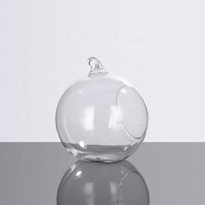 MH-L031 Terrarium en <span class=keywords><strong>verre</strong></span> transparent pour plantes, boules de <span class=keywords><strong>verre</strong></span> suspendues, sphère, terrarium en <span class=keywords><strong>verre</strong></span>, ornements de terrarium en <span class=keywords><strong>verre</strong></span> - Product Image 4