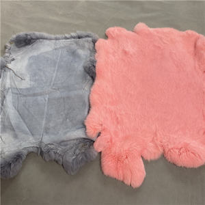 פרוות ארנב פלט על עור ריפוד אוטומטי - Product Image 3