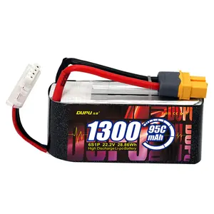 リチウムイオン電池11.1V 14.8V 1300mAh 30C RC玩具用ドローンアクセサリー電池