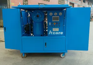 Portable Transformer Oil Dehydration Plant Transformer Oil Filter Machine
