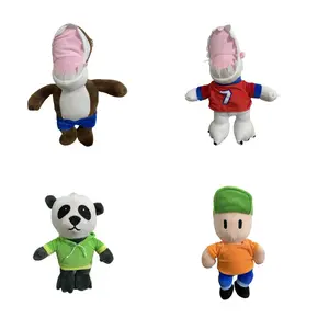 Ns1488 Hot Stumble Guys Mềm Đồ Chơi Sang Trọng Dễ Thương Phim Hoạt Hình Trò Chơi Plushie Kawaii Anime Nhồi Bông Búp Bê Gối Đồ Chơi