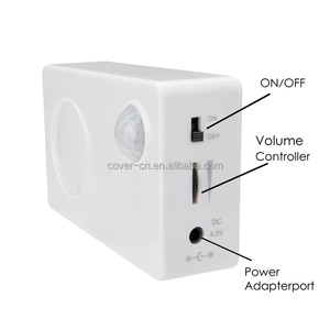 Sensor de movimiento PIR sensible a alta potencia, montaje en pared <span class=keywords><strong>USB</strong></span> descargable, altavoz programable de aviso de voz, regalo novedoso - Product Image 5