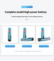 Pabrik Kingever OEM Label Pribadi LR03 AAA 1.5V Baterai Alkaline Kering Tahan Lama untuk Peralatan Rumah Tangga, Mainan, Senter, dan Remote