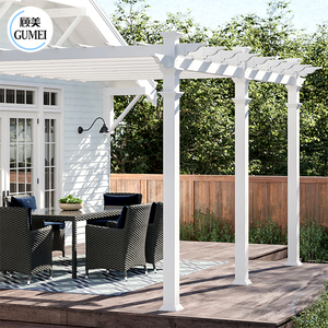 Bán Hot New Style Vườn Nho Nho Nho Nhôm Hợp Kim Pergola Trellis - Product Image 6