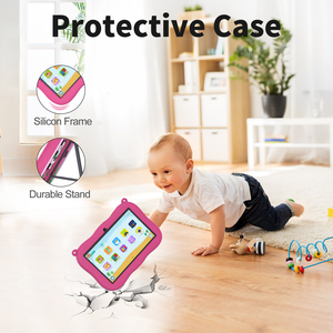 Nhà máy cung cấp 7inch giá rẻ Wifi trẻ em máy tính bảng cho trẻ em giáo dục pritom K7 Pro cảm ứng <span class=keywords><strong>7</strong></span> - Product Image 3