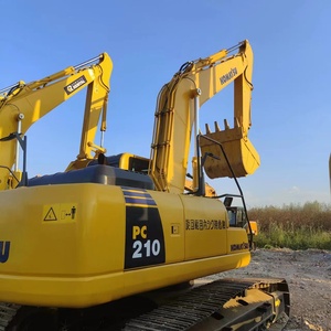 Excavadora Komatsu usada, excavadora Komatsu de segunda mano, 21t, maquinaria de construcción, equipo original - Product Image 2