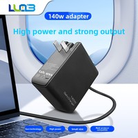 Adaptateur secteur GaN 140W OEM/ODM 22V/24V/28V, chargeur universel haute puissance pour ordinateurs portables, solution GaN pour le bureau