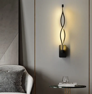 Modern Creative European Style <b>Sconce</b> <b>Light</b> LED Wall Lamp with Aluminum and Iron Body for Porch Corridor Living Room Lobby - Product Image 5