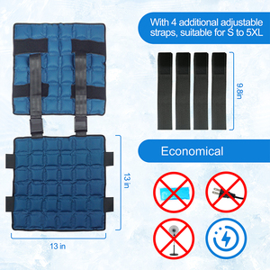 Summer Outdoor Cooling Vest for Men &amp; Women <strong>Air</strong> Conditioning Fan Jacket <strong>Suit</strong> Hot &amp; Cold Packs - Product Image 2
