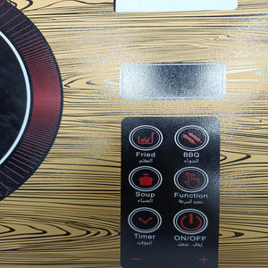 Cuisinière à induction céramique infrarouge électrique de qualité supérieure 3500W, portable, brûleur unique, plaque de cuisson en acier inoxydable, tactile, <span class=keywords><strong>pour</strong></span> la maison - Product Image 3