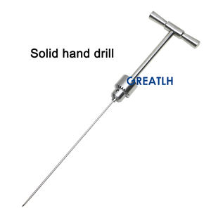 Armadietto ortopedico Kirschner forato a mano trapano a forma di T/dritto a forma di osso trapano a mano strumento ortopedico Pet - Product Image 4