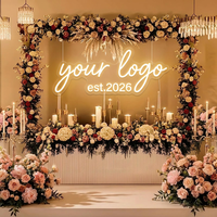 Enseigne néon LED personnalisée en gros avec garantie de 2 ans pour logos d'entreprise, mariages, fêtes et événements