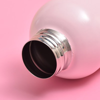 Bouteille d'eau personnalisée en acier inoxydable 304 à simple paroi, forme cola, gobelet sportif, OEM ODM, emballage avec logo