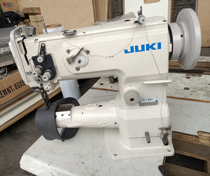 USED JUKIS 1341 Cylinder Bed Heavy Duty Leather Sewing <b>Machine</b> <b>Walking</b> Foot Industrial Post Bed Shoe Bag Sewing <b>Machine</b> - Product Image 2