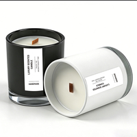 Bougie votive parfumée artisanale en cire de soja ESUN pour la décoration de la maison, les mariages et les anniversaires, sans fumée, longue durée de combustion