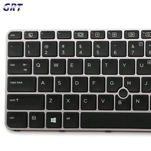 Nouveau clavier rétroéclairé US pour ordinateur portable HP EliteBook 820 G3/820 G4/725 G3/725 G4 avec cadre argenté - Product Image 3