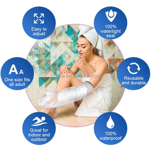 Housse de protection en plâtre imperméable pour bras adulte, housse de protection pour bras cassé, housse de protection étanche pour la douche - Product Image 3