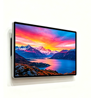 Pantalla Táctil de 32 Pulgadas, Pantalla Interactiva de Pared para Interiores, Pantalla LCD para Anuncios en Tiendas