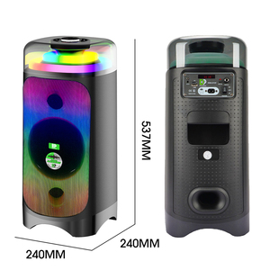 Altavoz Inalámbrico DP-697 con Bajos Potentes, Altavoz Estéreo para Karaoke, Fiestas, <span class=keywords><strong>DJ</strong></span>, Sistema de Sonido para Cine en Casa - Product Image 4