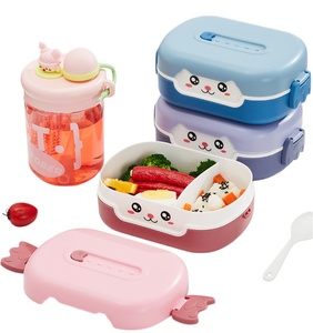 High Quality Food Grade Sandwich Bento <b>Box</b> Tableware PP Student <b>Lunch</b> <b>Box</b> Cute Cartoon Portable <b>Lunch</b> <b>Box</b> for Kids - Product Image 2