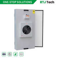 Unit Filter Kipas HEPA (FFU) Bersertifikasi CE untuk Ruang Bersih, Buatan Khusus, dengan Laminar Air Flow Hood untuk Budidaya Jamur di Ruang Bersih