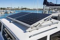 Support de montage solaire en aluminium Neovehicle, 40 ans d'expérience, 6005-T5 anodisé, anti-corrosion, installation facile, pour véhicules photovoltaïques
