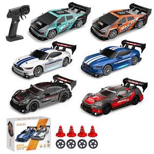 Voiture de course RC 4x4 haute vitesse 2,4 GHz <span class=keywords><strong>1</strong></span>:24 <span class=keywords><strong>demi</strong></span>-échelle Te Sla Drift Voiture télécommandée 20 km/h Jouets pour garçons - Product Image 6